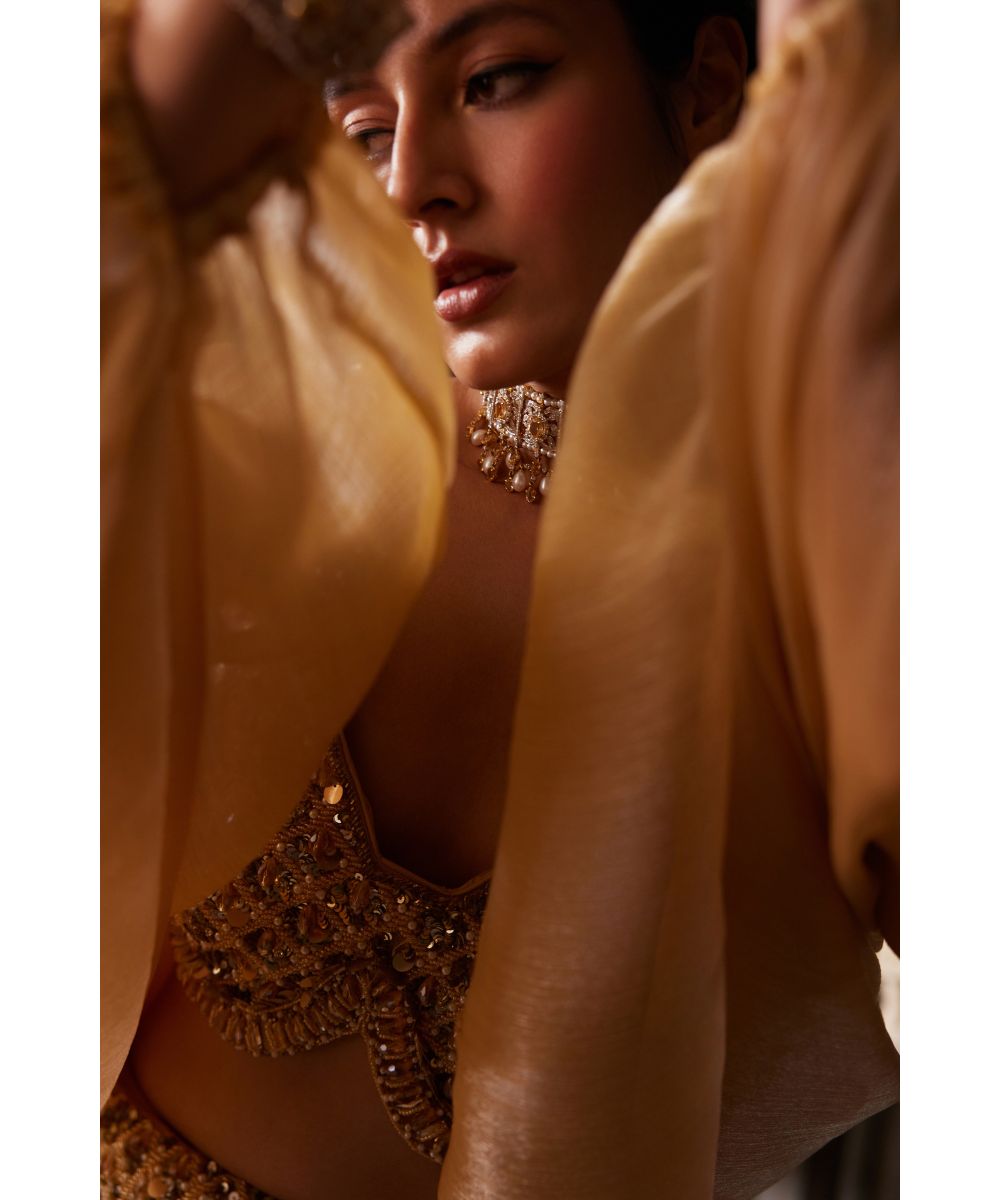 MEHUL GUPTA - Fish Cut Lehenga